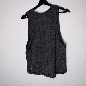Lululemon Cardio Squad Tank II Heathered Black